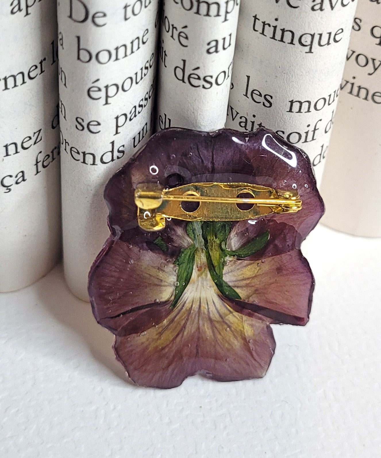 Broche Pensée