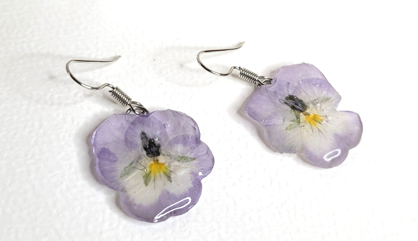 Boucles d'oreilles pensées