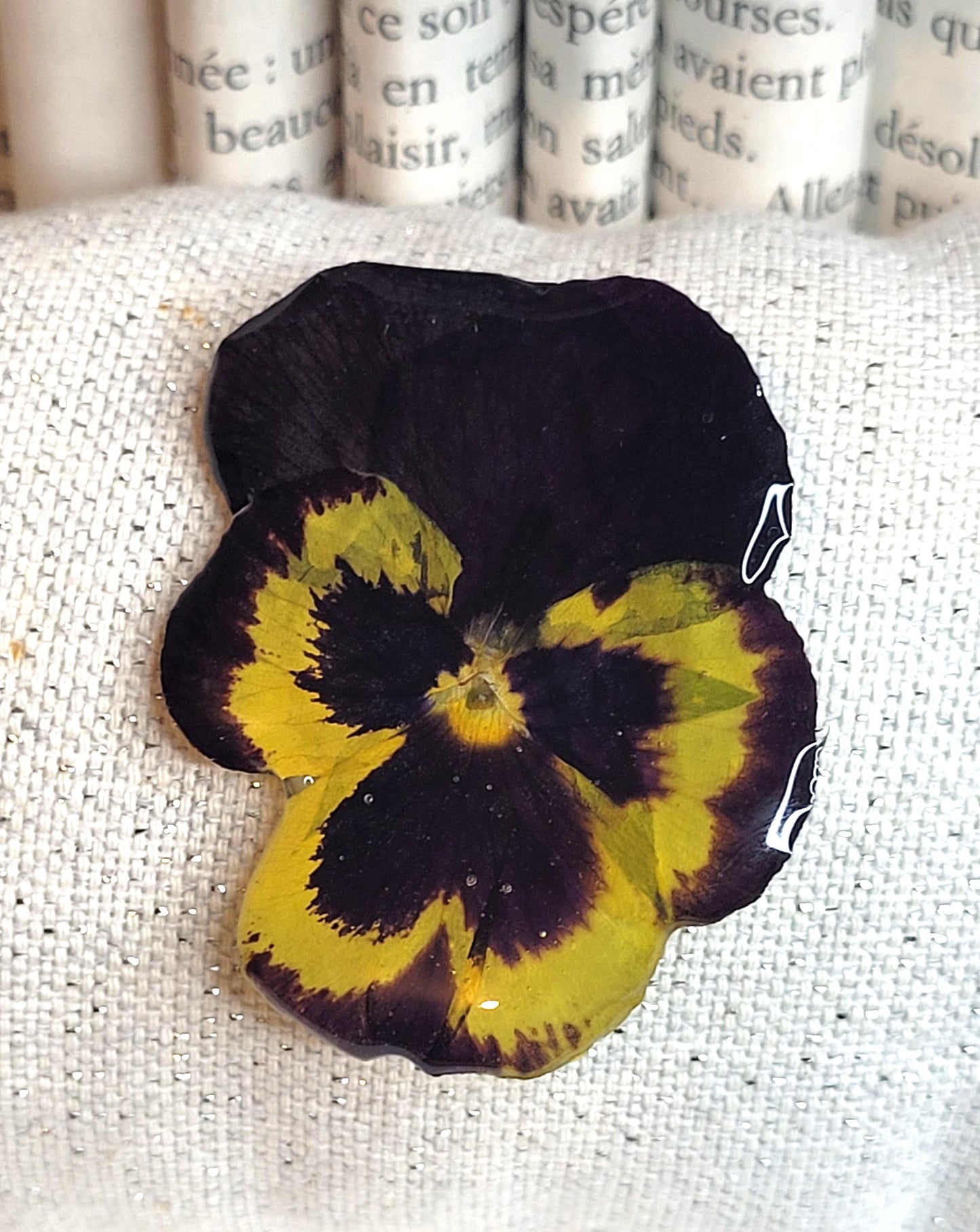 Broche Pensée