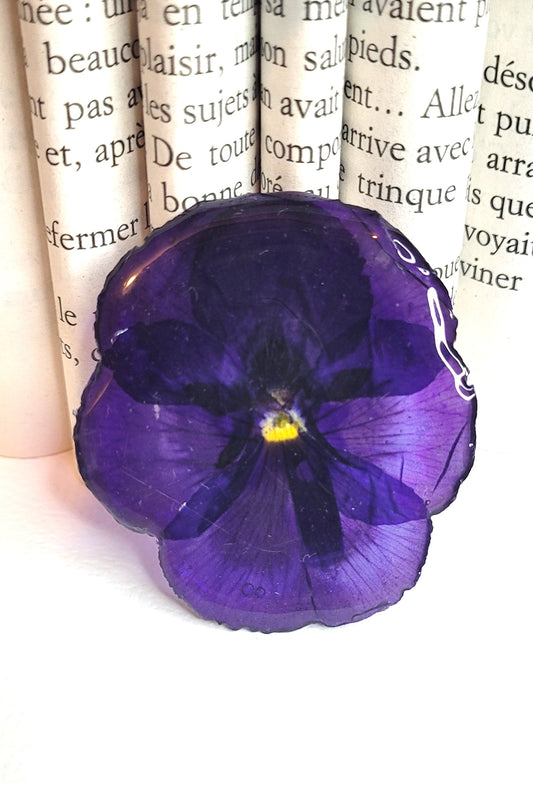 Broche pensée