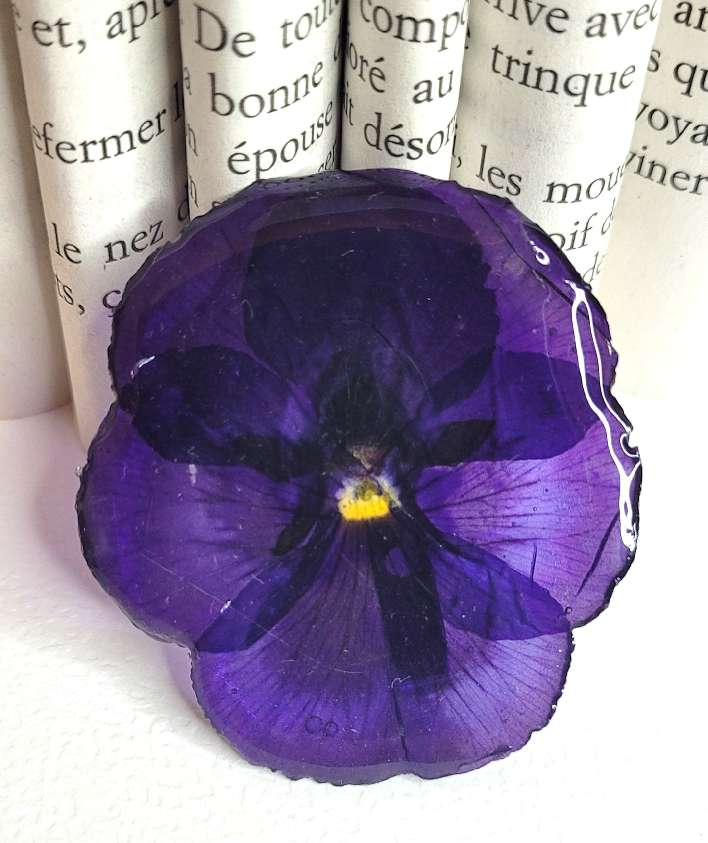 Broche pensée