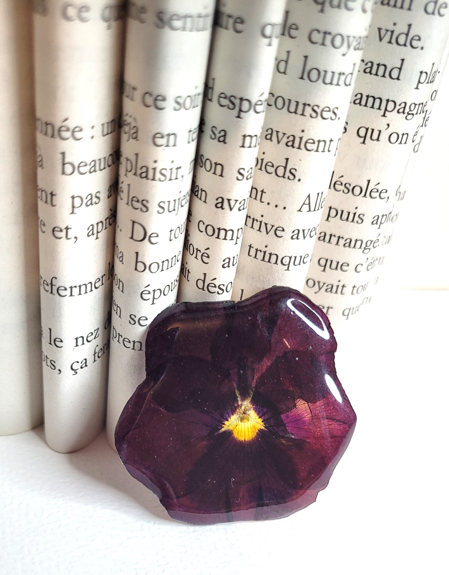 Broche Pensée