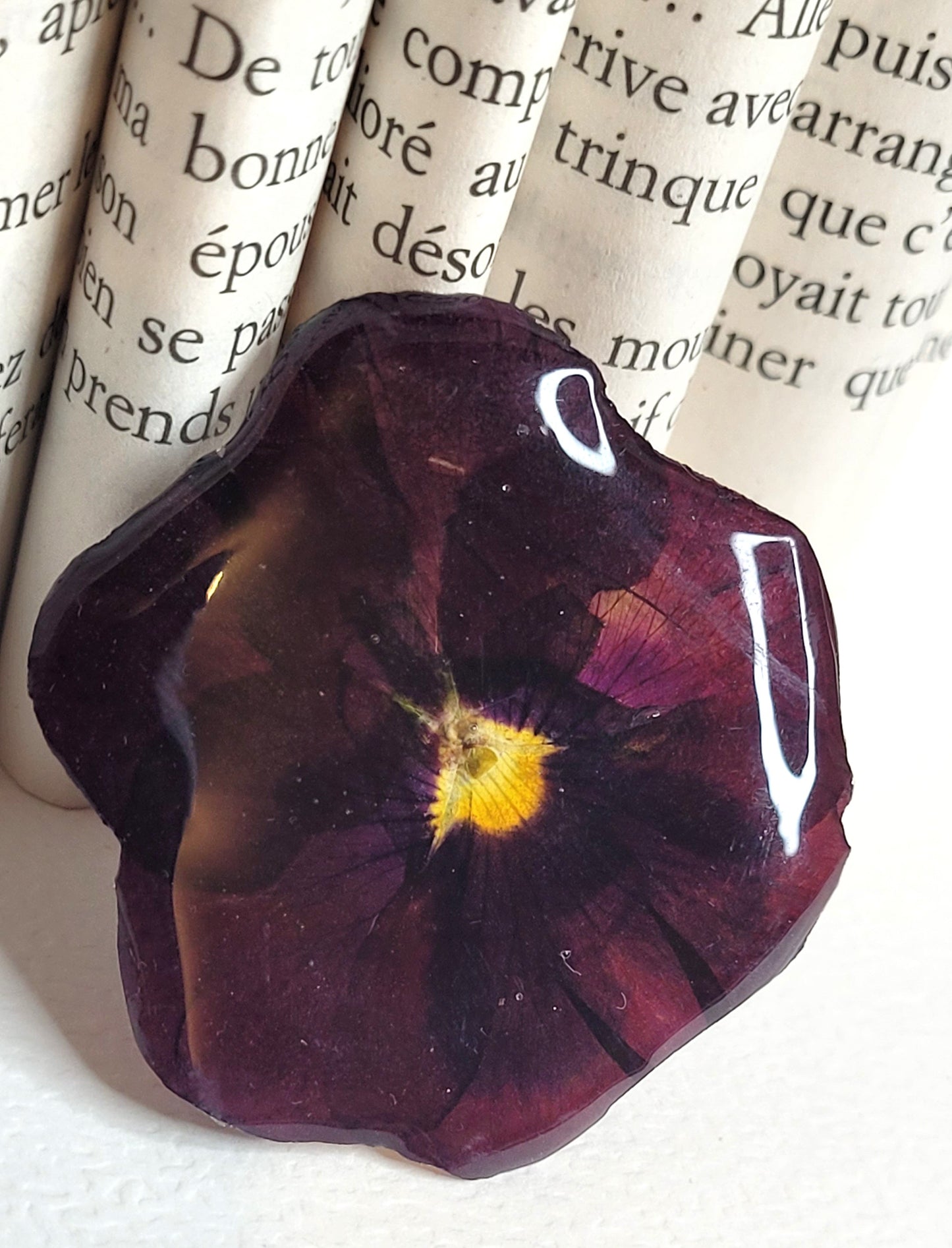 Broche Pensée