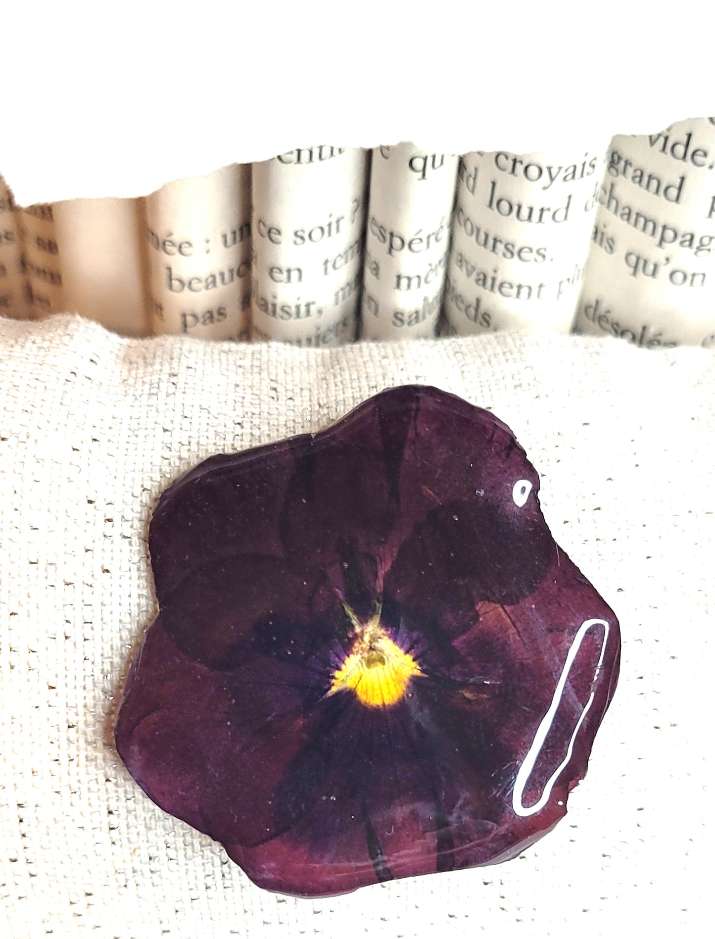 Broche Pensée