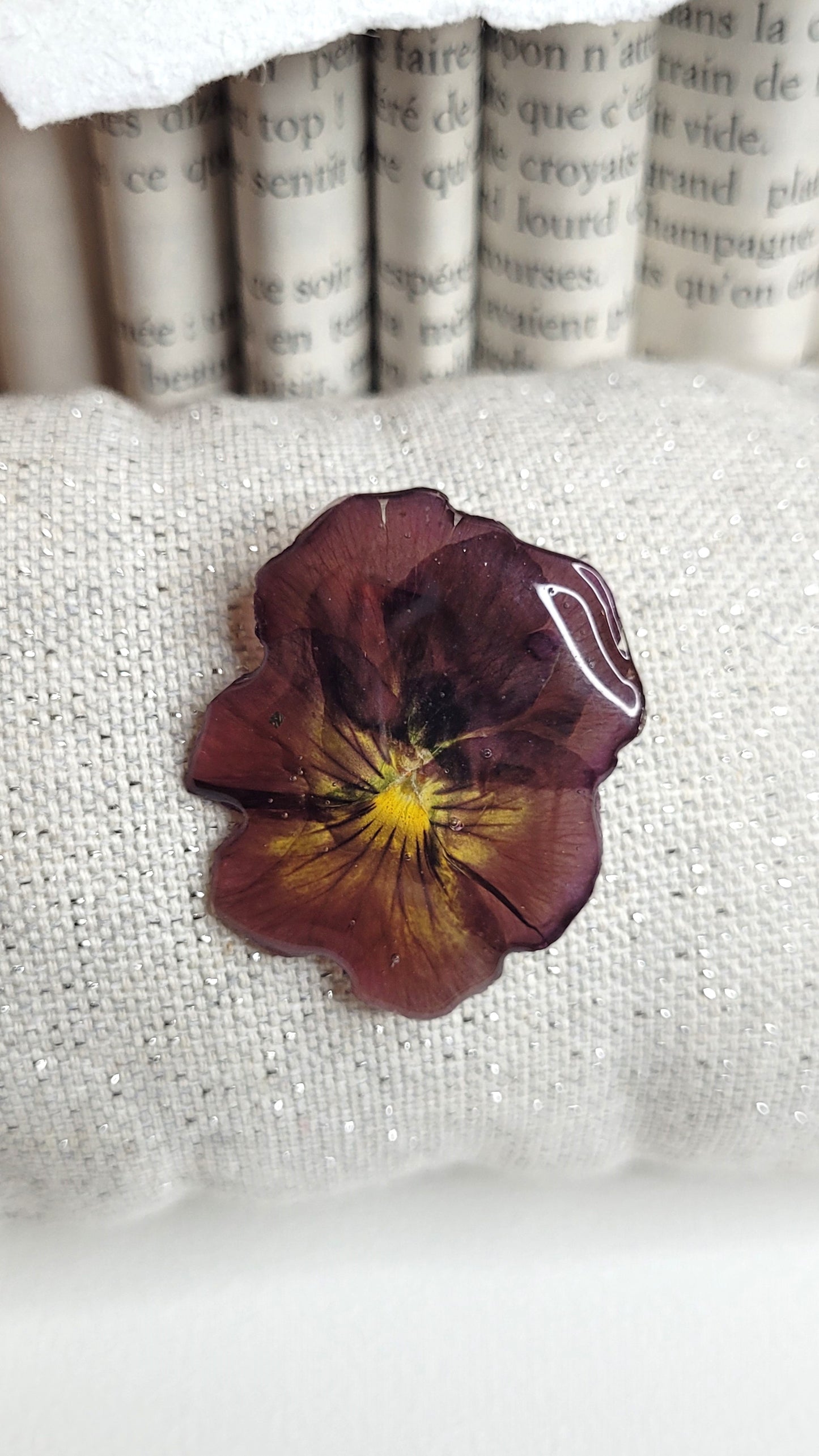 Broche Pensée