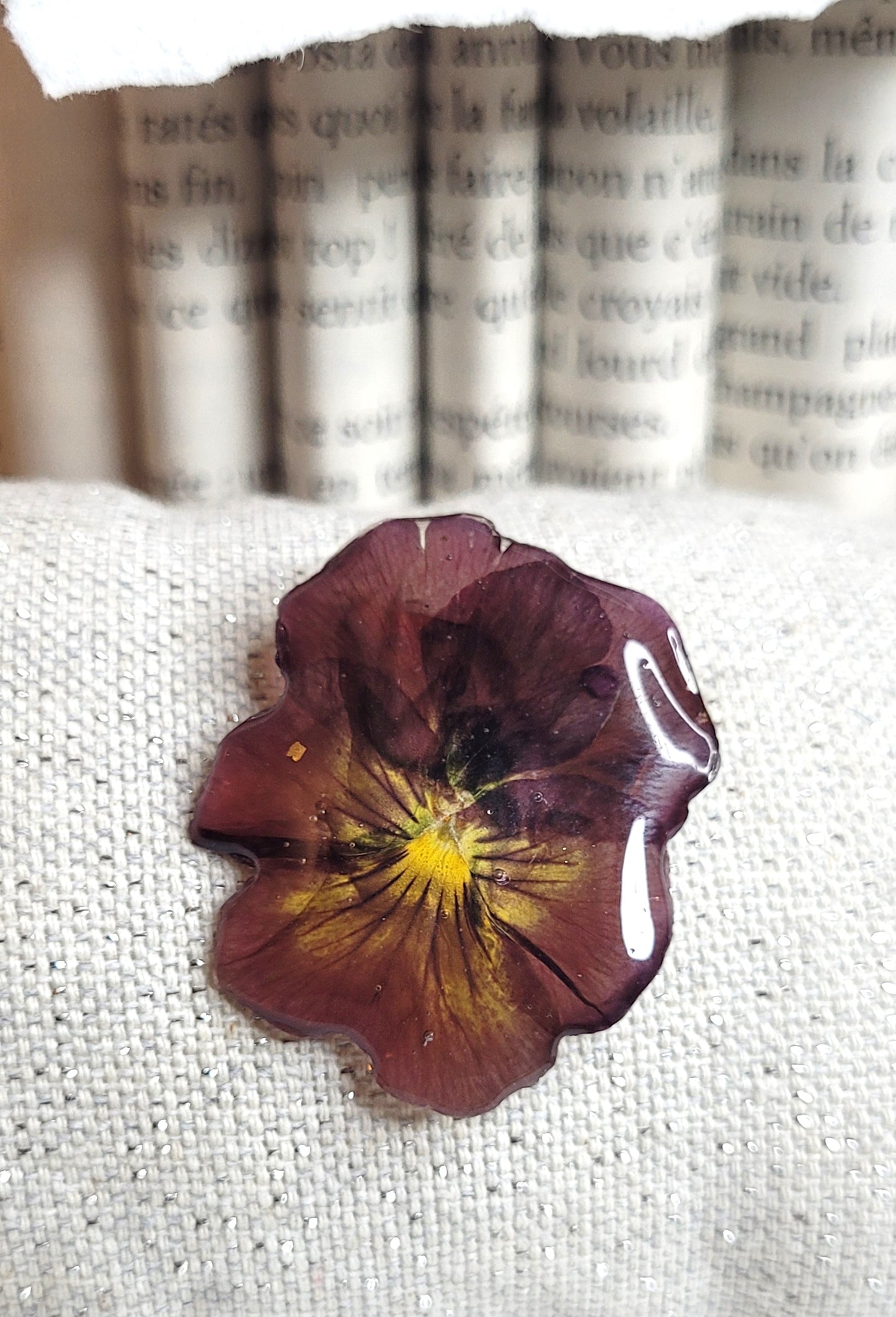 Broche Pensée
