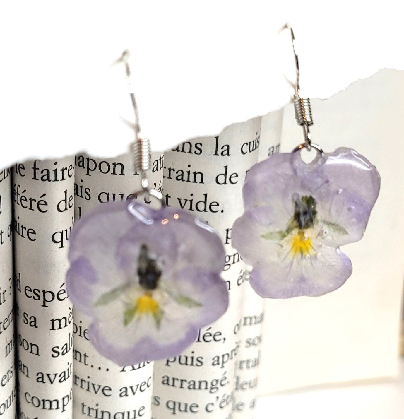 Boucles d'oreilles pensées