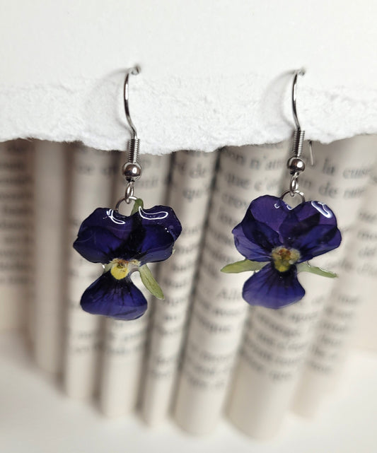 Boucles d'oreilles pensées