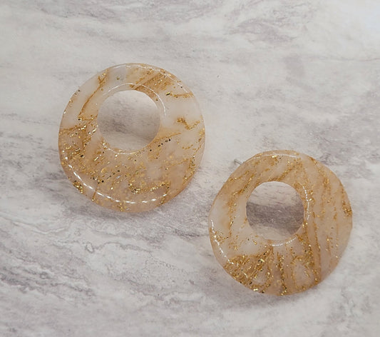 BOULES D'OREILLES FIMO
